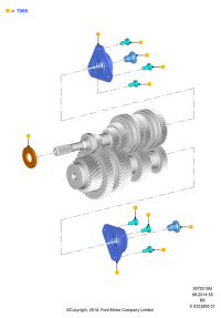 96WT7065AB-BEARING-OUTER