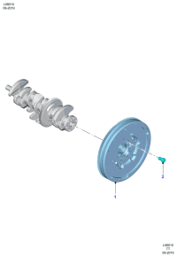 GK216477HA-FLYWHEEL ASSY