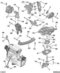 1807FR-ENGINE MOUNTING