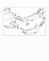 0004768126-RADIATOR HOSE W124/E200/E220