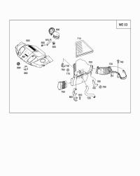 2720940304-AIR FILTER ELMT-C(W204)D