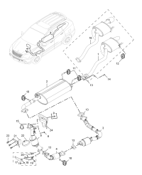 K24200CD290-PIPE ASSY, EXHAUST, FRONT