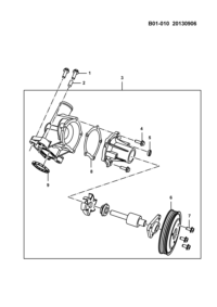 24534956-PUMP ASSY-WATER