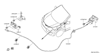 656012FK0A-LATCH ASSY HOOD