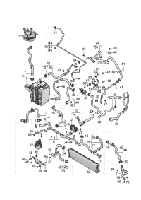 80A965567-WATER PUMP-AUDI A5/A6/A7