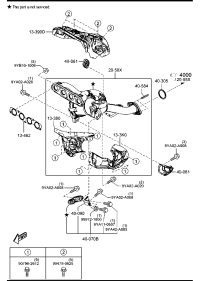 PE1713460-GASKET,EXHAUST MANIF