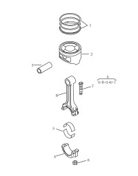 E020110010-RING SET PISTON