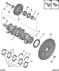 0501N3-CRANKSHAFT ASSY