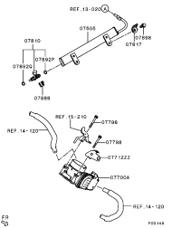 1450A101-THROTTLE BODY ASSY