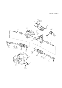 84163649-Gear, power double pinion (service) (incl. 1-3,5, 6,8-13)