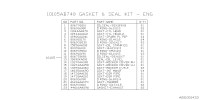 10105AB740-GSKT&SEAL SET-ENG