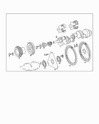 1160300640-BEARING, CRANKSHAFT