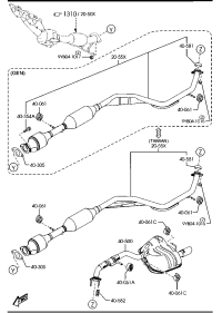 LFYF2055XA-PIPE,EXHAUST,CTR