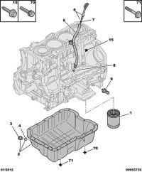 1109CG-OIL-COOLANT MODULE-M(W164)
