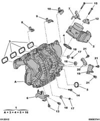 0361R6-MANIFOLD INTAKE