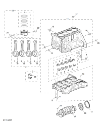 12664158-SEAL-OIL,CRANKSHAFT REAR