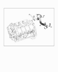 1560100282-RADIATOR HOSE W124/E200/E220