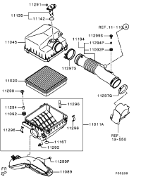1500A551-ELEMENT, AIR CLEANER ATK412
