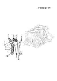 23900583-SPROCKET-CRANKSHAFT