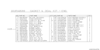10105AB180-GSKT&SEAL SET-ENG