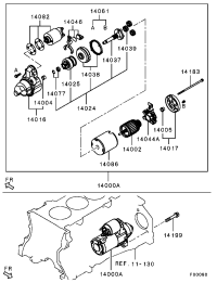 1810A011-STARTER ASSY