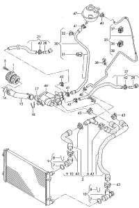 030121008D-WATERPUMP-VW/AUDI-GOLF/BORA