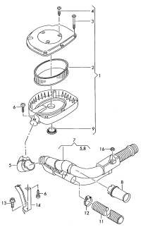 032129620-ELEMENT, AIR CLEANER ATK412