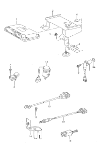 06A906265AM-SENSOR, OXYGEN
