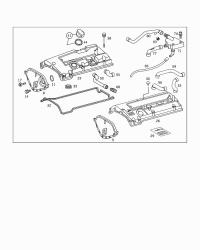 1110181182-RADIATOR HOSE W124/E200/E220