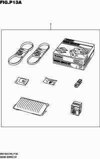 1378081A00-ELEMENT, AIR CLEANER ATK412