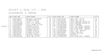 10105AB540-GSKT&SEAL SET-ENG