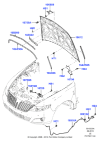 8A5Z16612A-HOOD
