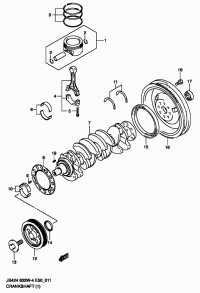 12100788310A0-PISTON, RH