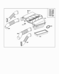 1120940382-RADIATOR HOSE W124/E200/E220