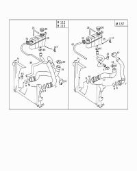 2205013482-RADIATOR HOSE W124/E200/E220