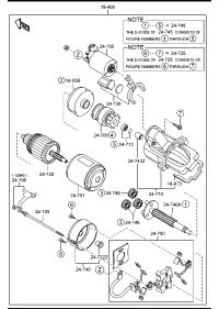LF9H18400-STARTER ASSY
