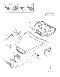 5032024400-LATCH ASSY HOOD