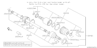 28421AG011-DRV SFT ASSY R 92180