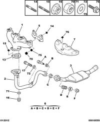 034136-MANIFOLD, EXHAUST