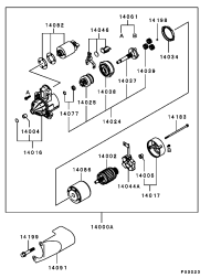 MD172864-STARTER ASSY