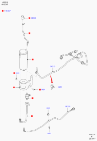 CN119K313AB-HOSE ASSY-EGR COOLER,OUT
