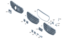 22388038009040-GRILLE RADIATOR