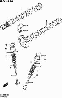 1272054G11-CAMSHAFT ASSY-EXHAUST