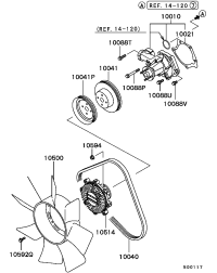 MD972934-WATERPUMPKIT