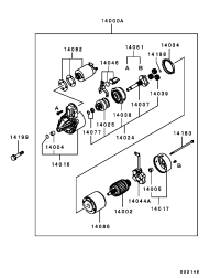 MD172860-STARTER ASSY