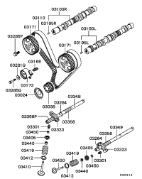 MD151382-ADJUSTER,ROCKERARMLASH