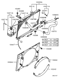 MR404882-INSULATOR,RDTR SUPPORT,UPR