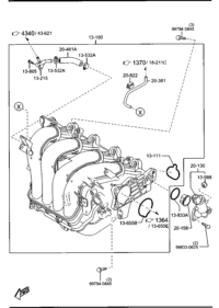 ZJ3613100B-MANIFOLD INTAKE