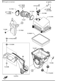 PEHH13221-HOSE-AIR INTAKE