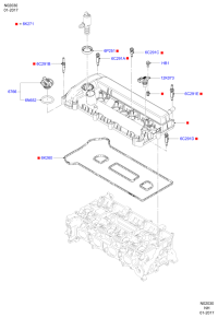 6M8G12K073BB-SENSOR ASSY-WHEEL SPEED,LH